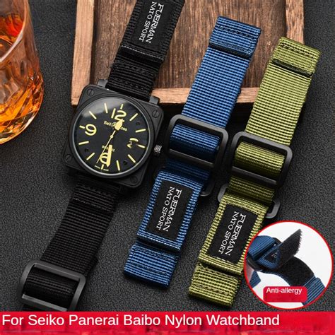 panerai nylon|Panerai watch band sizes.